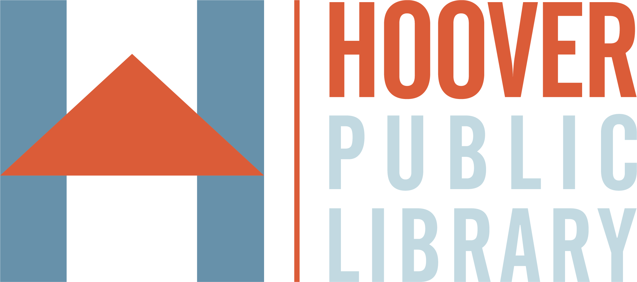 Hoover Public Library Color Logo